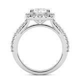 Halo ring 1.52CTW