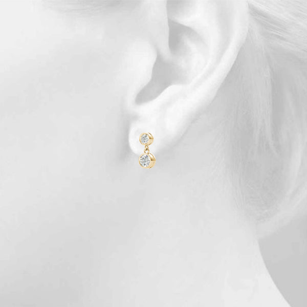 Diamond Studs earrings 1CTW