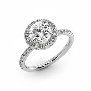 Halo Style Diamond Ring