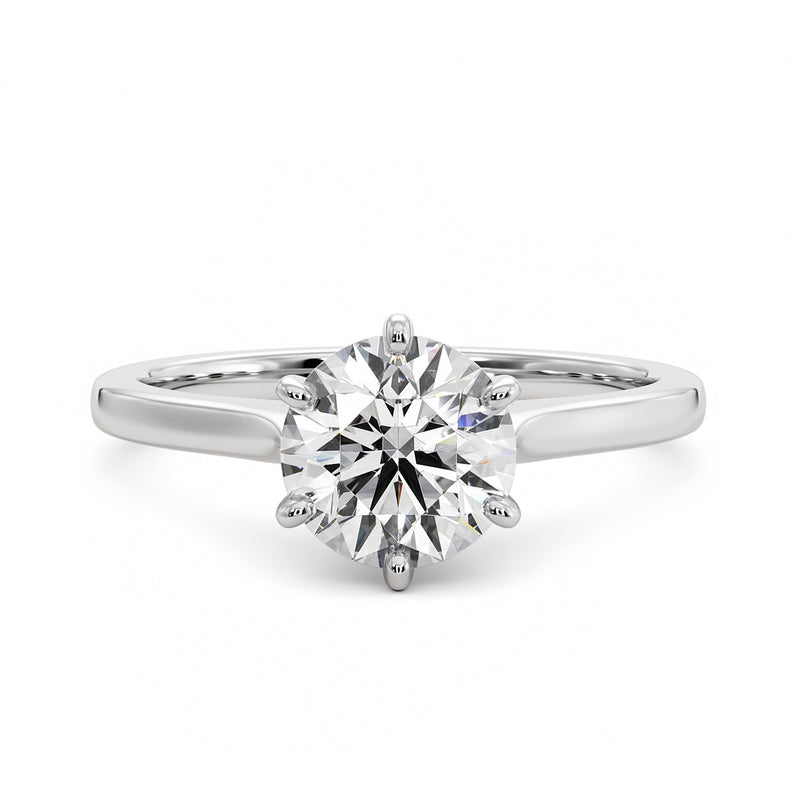 Solitaire ring 1CT