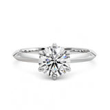 Solitaire ring 1CT