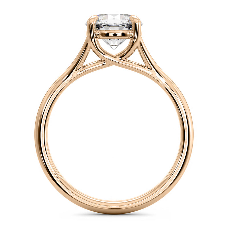 Solitaire ring 1CT