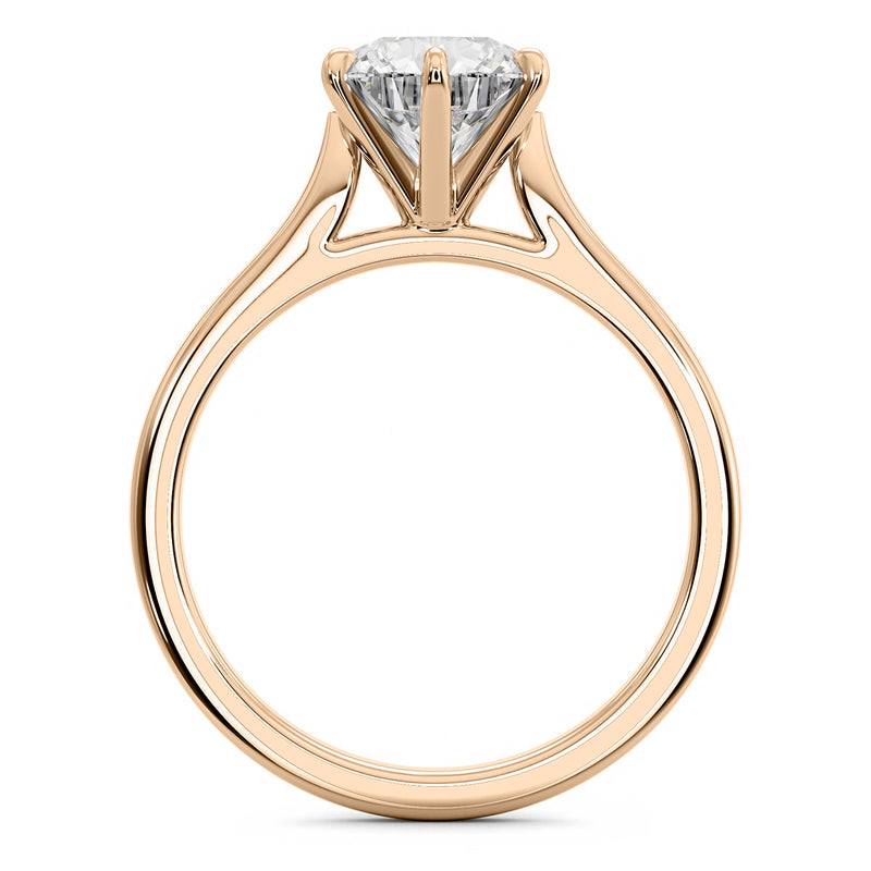 Solitaire ring 1CT