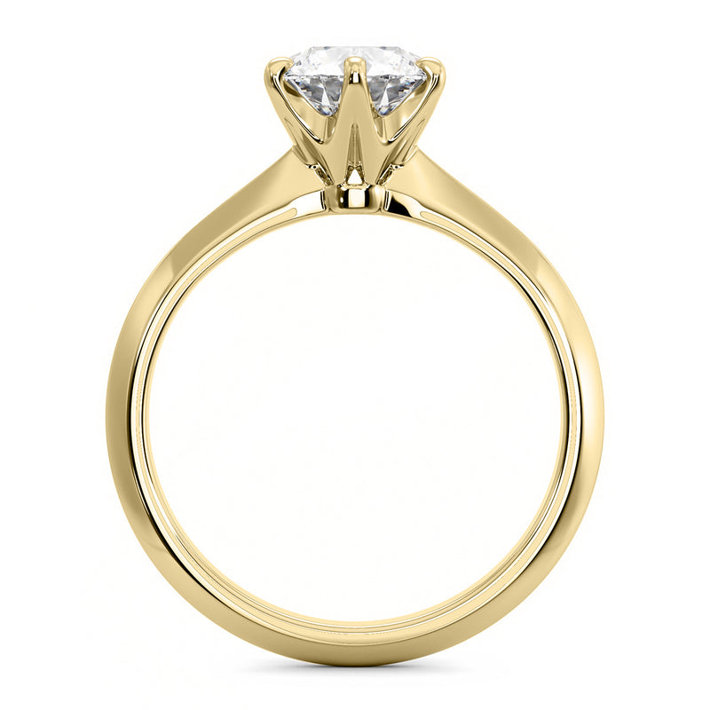 Solitaire ring 1CT